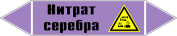 Маркировка трубопровода "нитрат серебра" (a04, пленка, 252х52 мм)" - Маркировка трубопроводов - Маркировки трубопроводов "ЩЕЛОЧЬ" - . Магазин Znakstend.ru